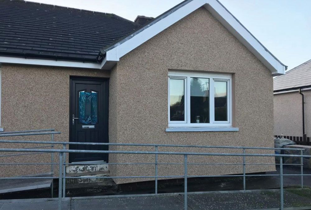 Roughcasting Coatbridge Airdrie Roughcasting Rendering Plastering Roofline Coatbridge